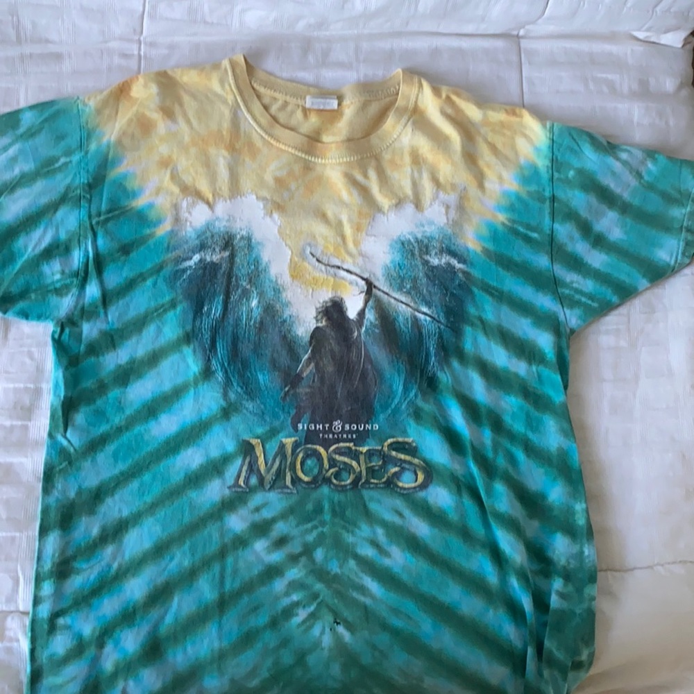 Moses tie dye t shirt